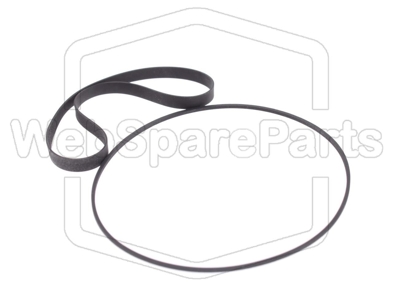 Kit de Correas (Version 2) para Platina Cassette Deck Akai CS-F11