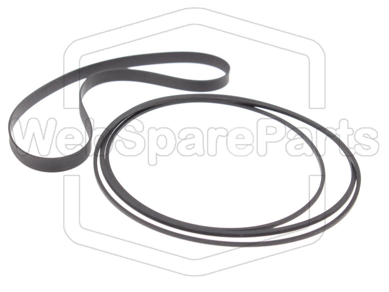 Kit de Correas para Pletina de Casete Estéreo Akai CS-705D