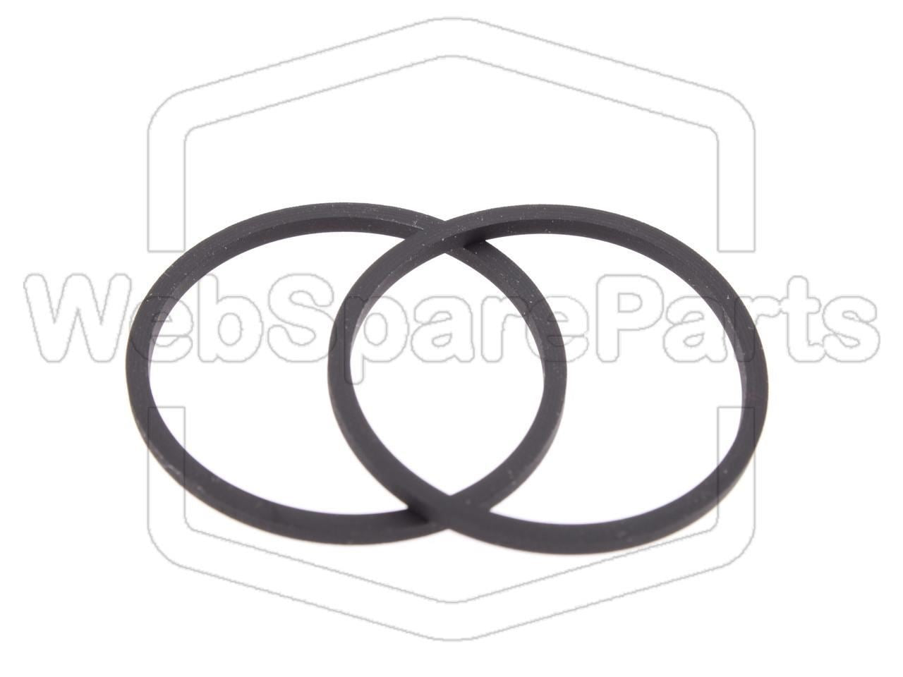 Kit de correas para reproductor de CD – Mitsubishi DP-603