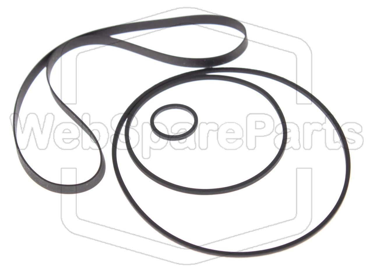 Kit de Correas para Pletina de Casete Estéreo Aiwa SD-L22