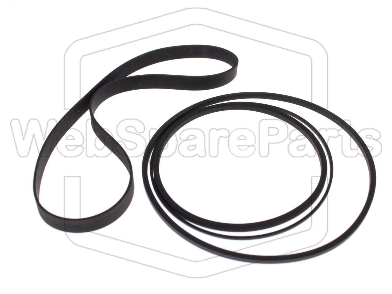 Kit de correas para videograbador – Mitsubishi HS-306 E