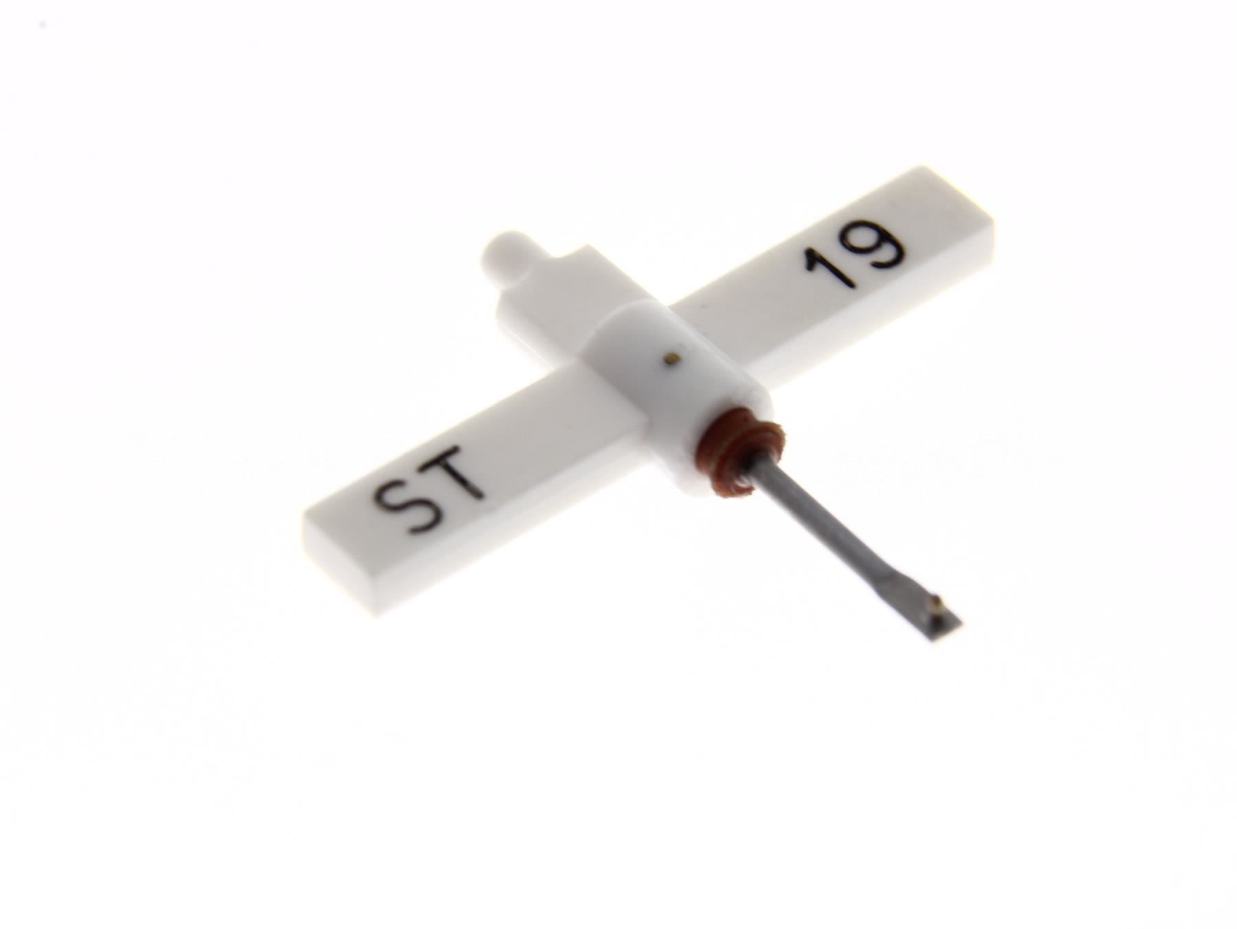 Aguja para tocadiscos N294-C9-DC-S2 con punta esférica diamantada (doble)