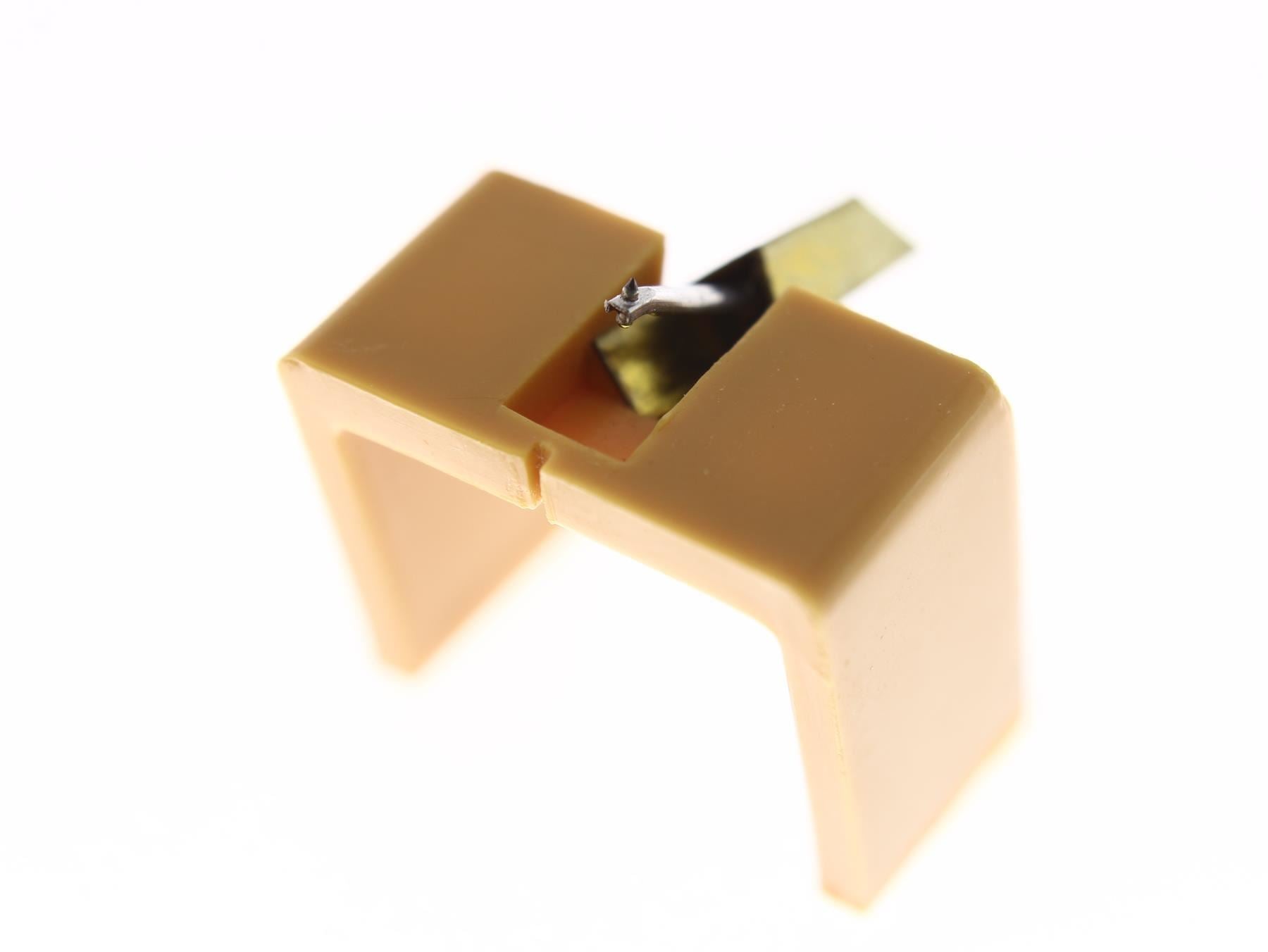 Aguja para tocadiscos N283-C4-DC con punta esférica diamantada