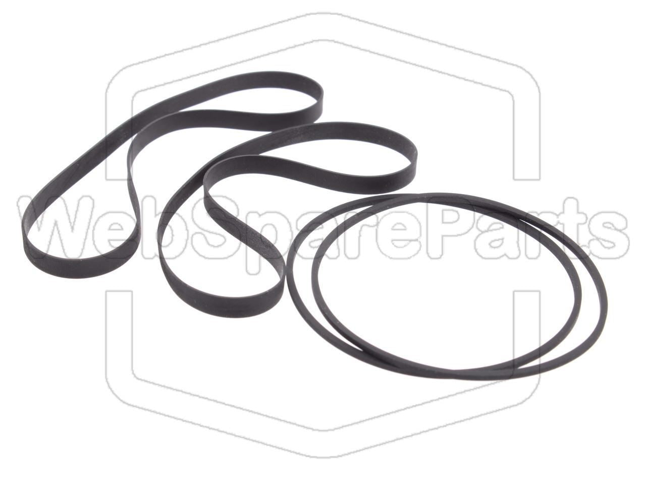 Kit de Correas para Platina de cassette doble Aiwa FX-W909