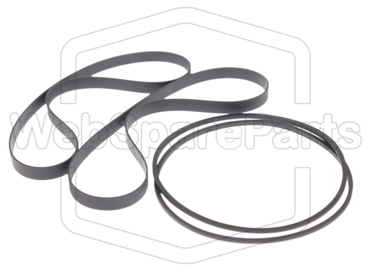 Kit de Correas para Platina de cassette doble Philips FC410