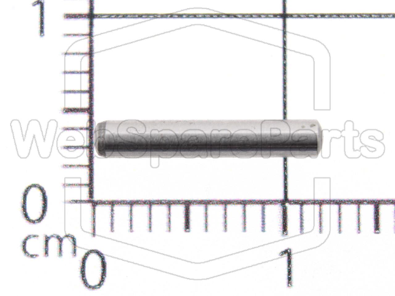 Eje de rodillo de presión 2.0mm de diámetro, 12mm de longitud