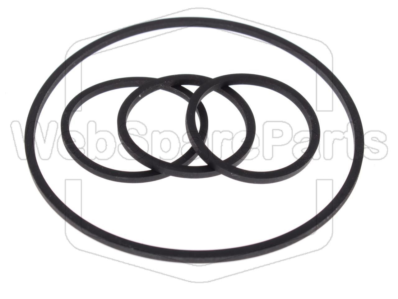 Belt Kit For Video Cassette Recorder Orion N-88 E/IV