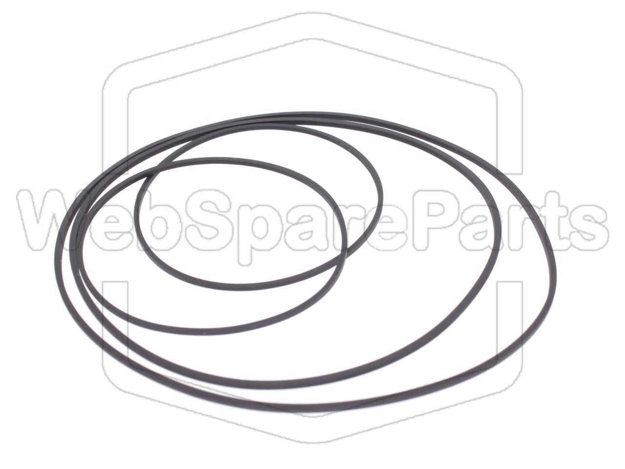 Kit de Correas para Pletina de Casete Pioneer XR-P560F