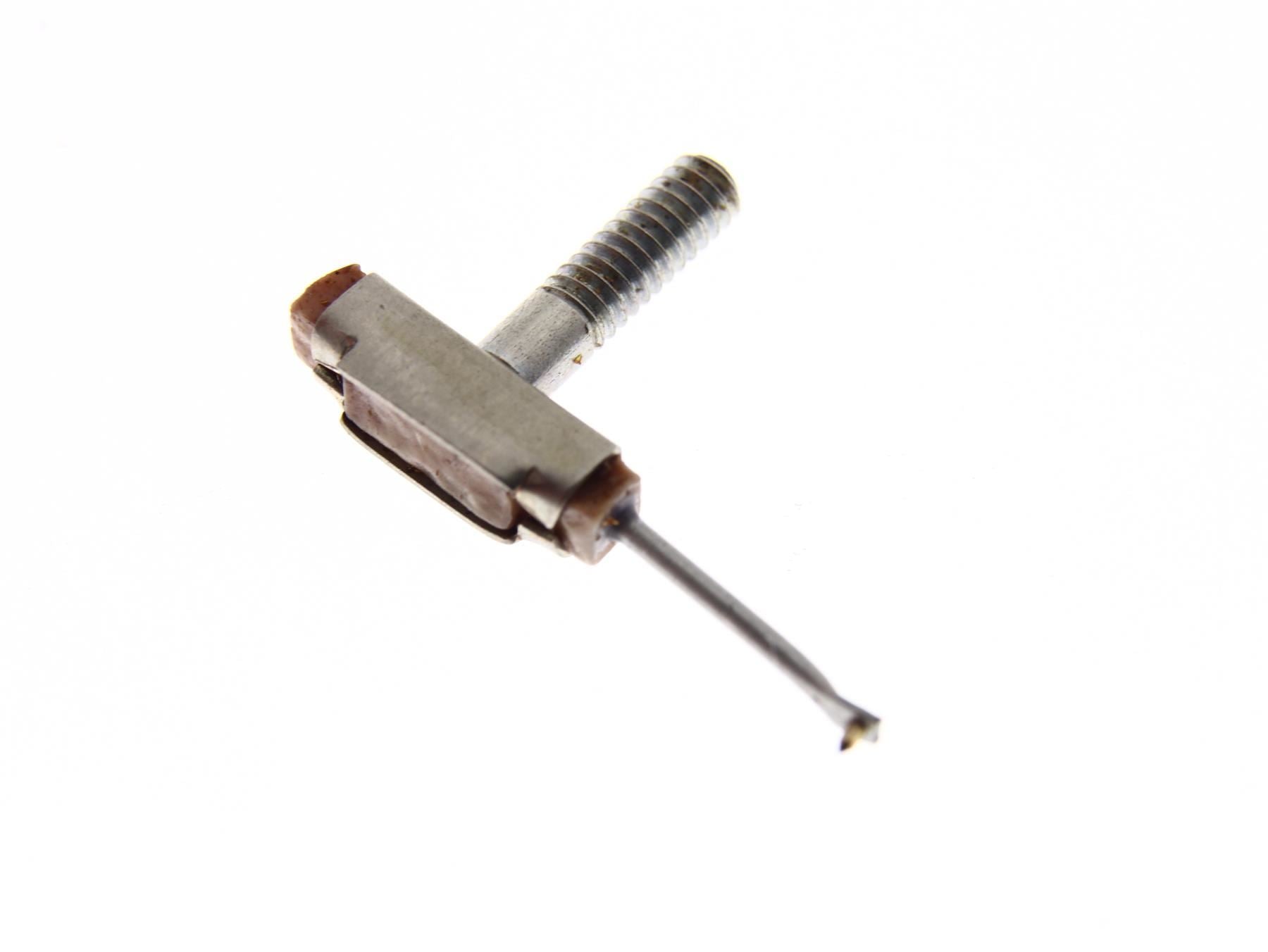 Aguja para tocadiscos N266-MS-DC con punta esférica diamantada