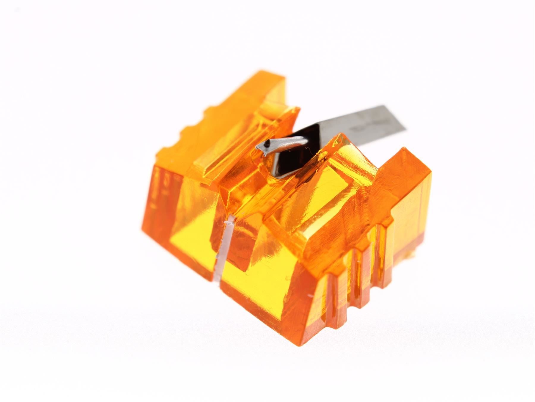 Aguja para tocadiscos N323-T3-DC con punta esférica diamantada