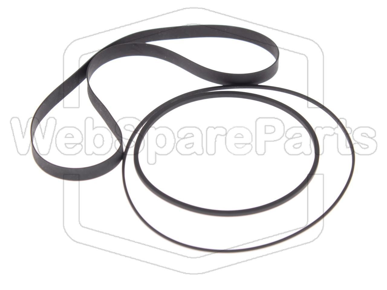 Kit de Correas para Pletina de Casete Estéreo Kenwood KX-530