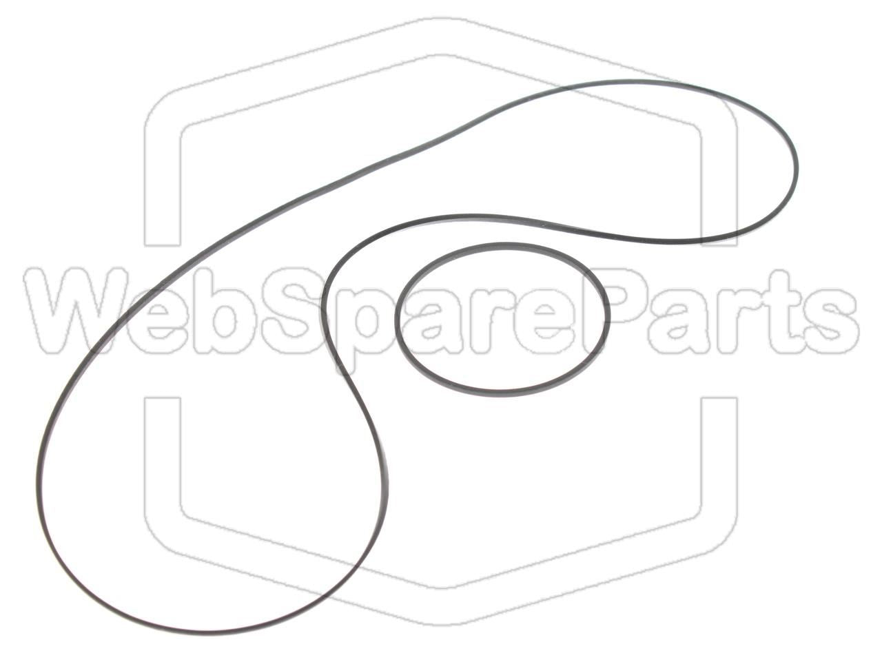 Kit de correas para radio de coche a cassette Pioneer KE-6000