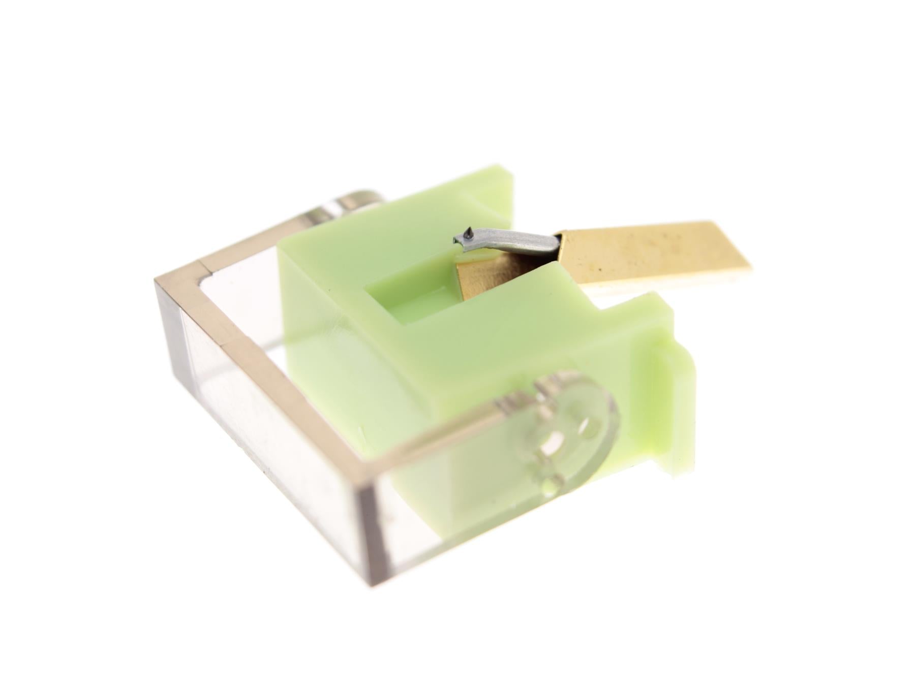 Aguja para tocadiscos N364-C5-DC con punta esférica diamantada