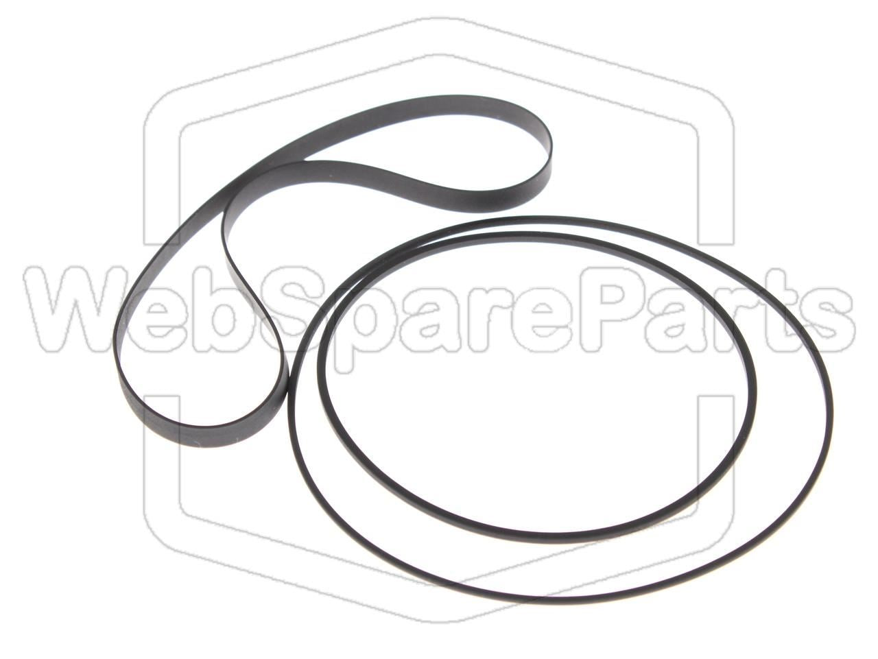 Kit de Correas para Pletina de Casete Estéreo Sharp RT-15H
