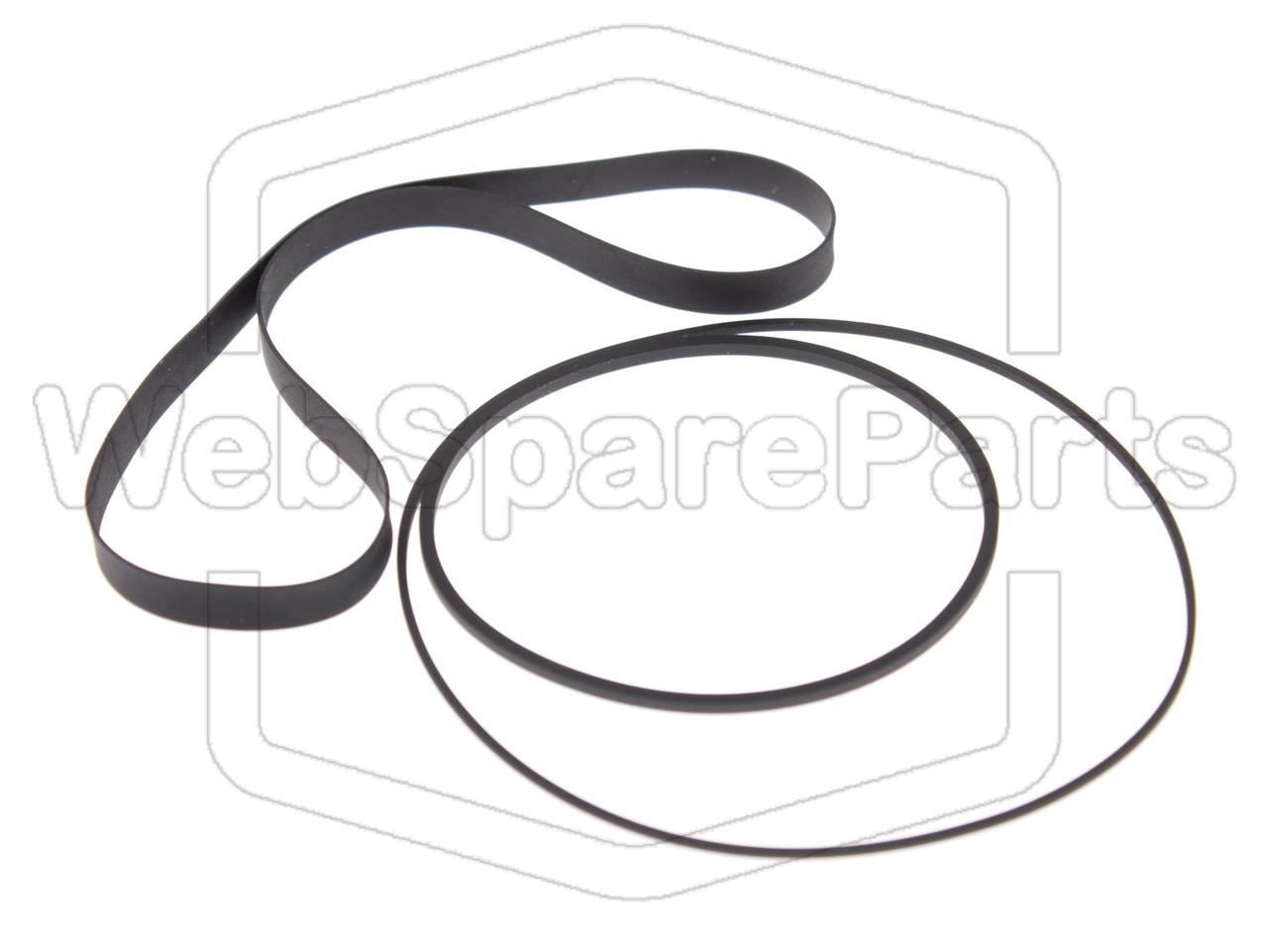 Kit de Correas para Pletina de Casete Estéreo Kenwood KX-550