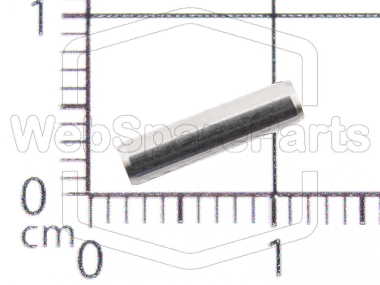 Eje de rodillo de presión 2.5mm de diámetro, 10mm de longitud