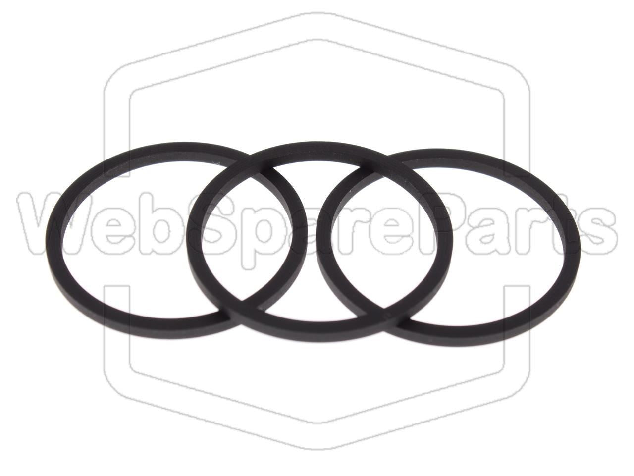 Kit de correas para brazo tocadiscos Yamaha PX-2