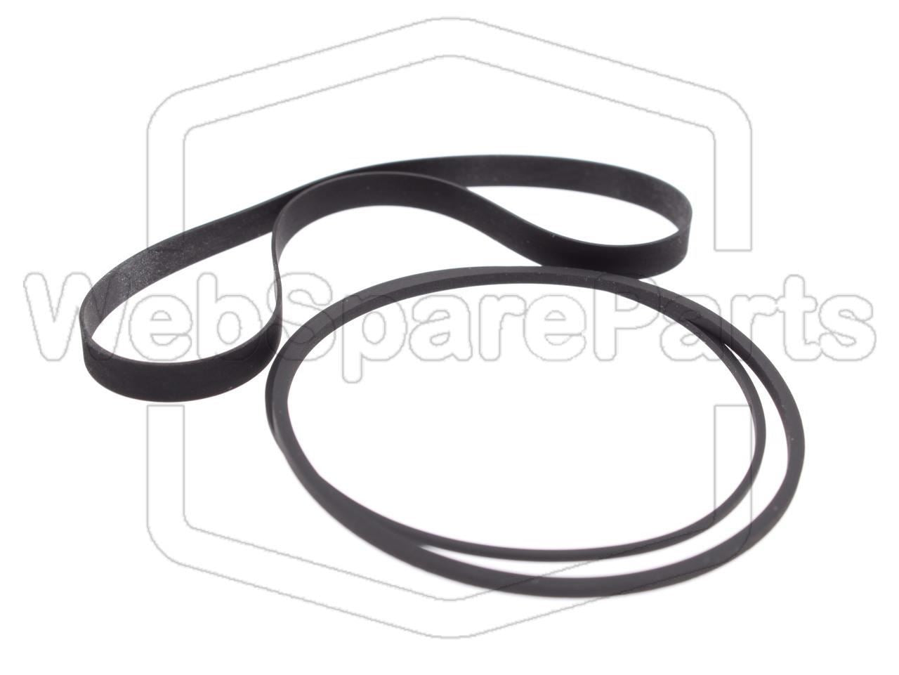 Kit de correas para pletina de casete – Sanyo C-7
