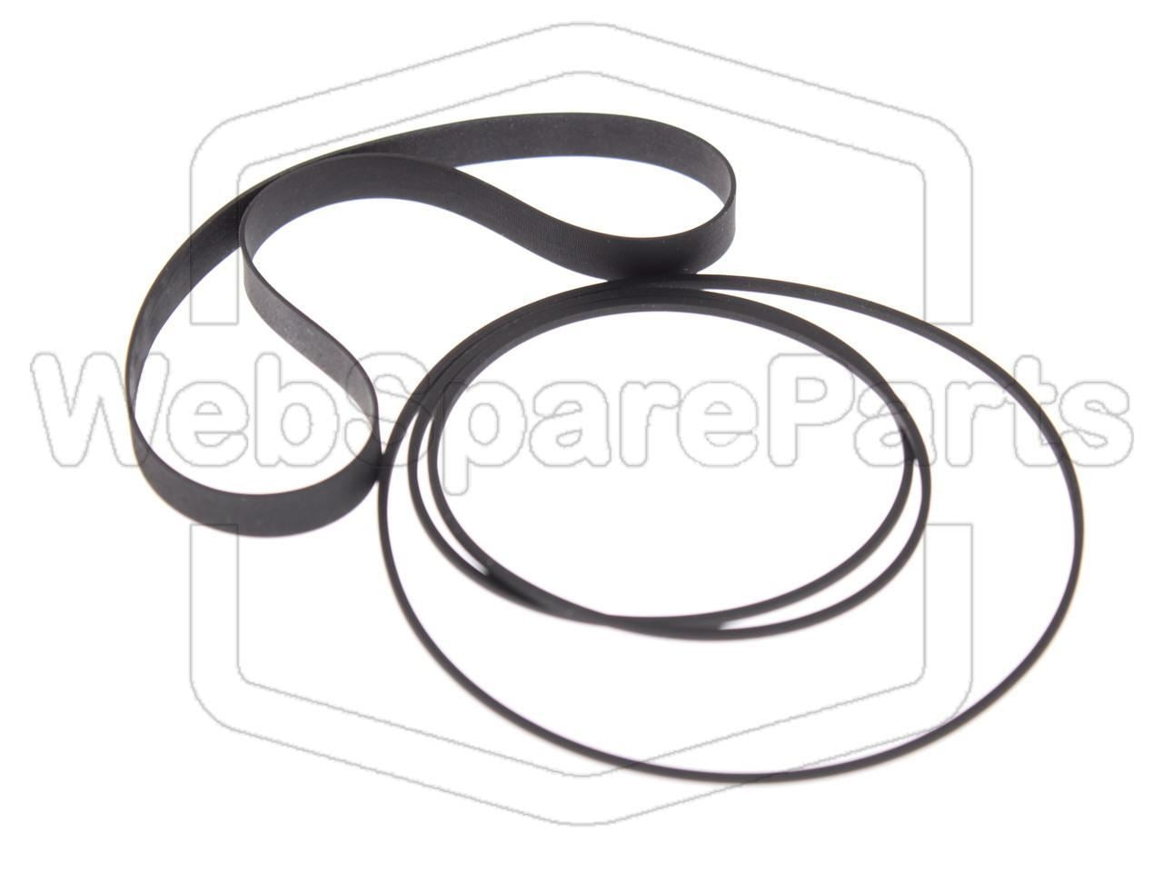 Kit de Correas para Pletina de Casete Estéreo Kenwood KX-830