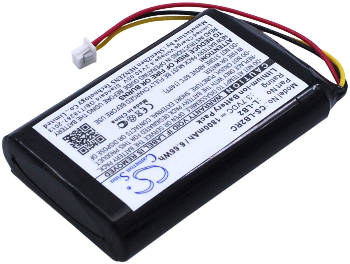Batería Li-Ion 3,7 V 1800 mAh para Logitech MX1800