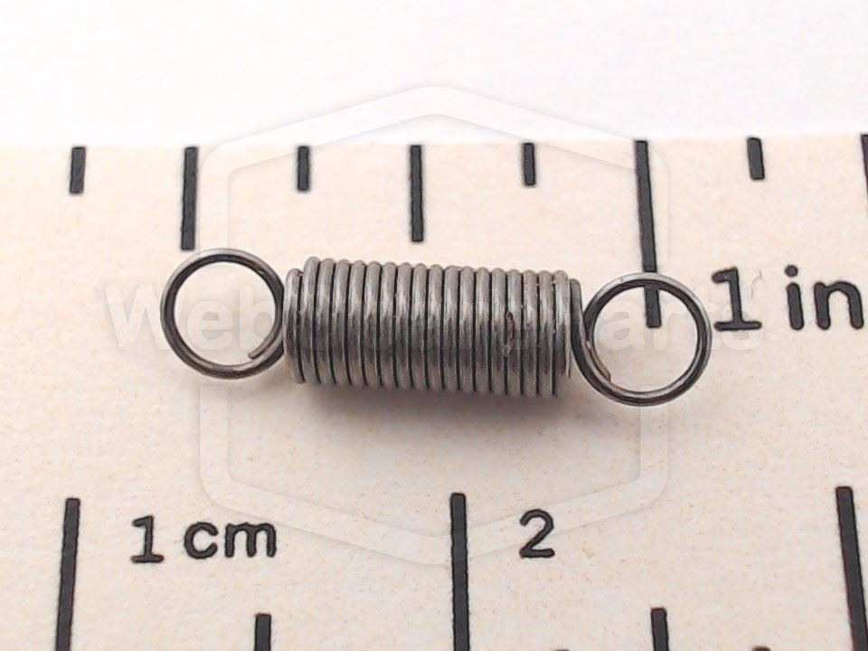 Muelle de extensión Ø = 3.4mm x TL = 7.2mm x TK = 0.38mm