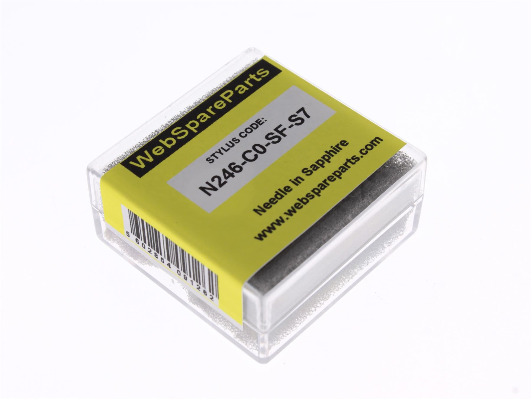 Aguja para tocadiscos N246-C0-SF-S7 en zafiro (doble st/78)