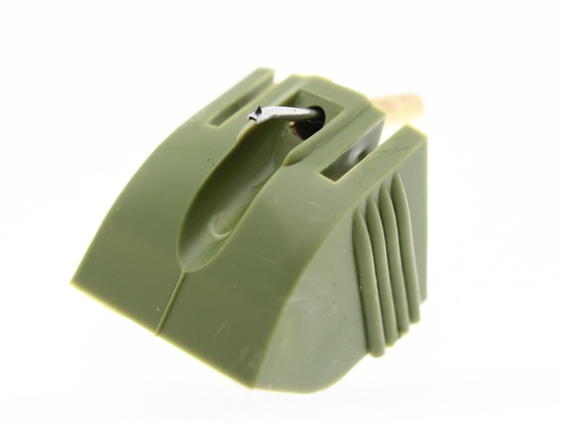 Aguja para tocadiscos N285-C5-DC con punta esférica diamantada