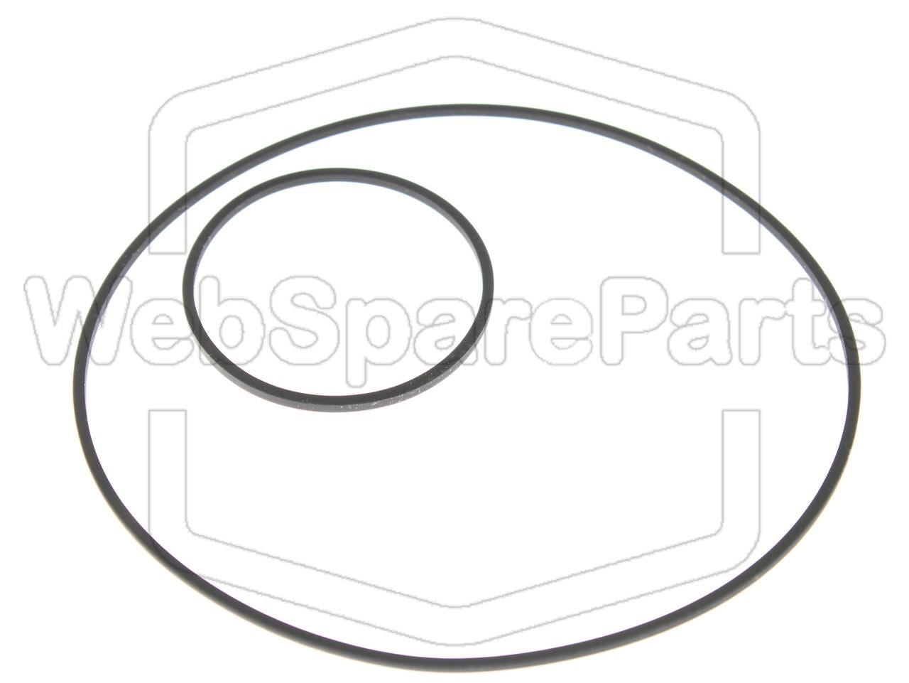 Belt Kit for Pioneer KEH-6070TQR Car Radio Cassette