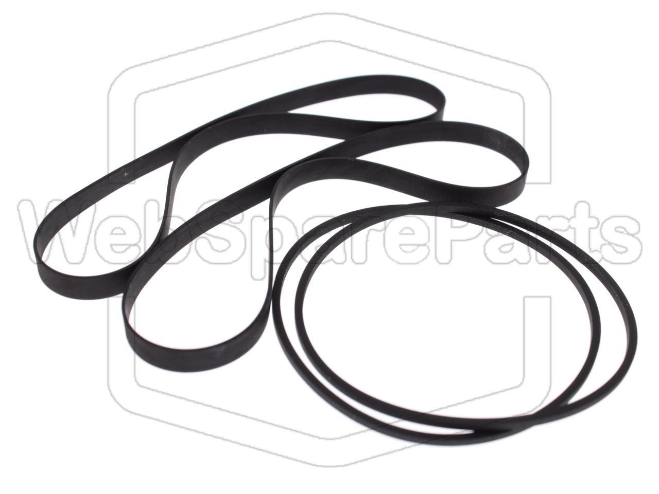 Kit de Correas para Platina Cassette Sony TC-WE475