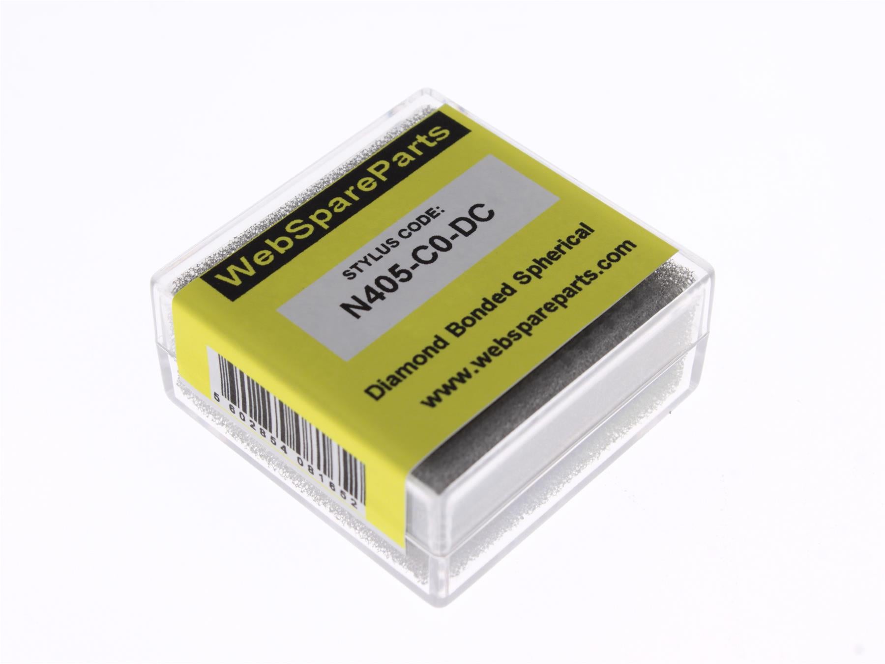 Aguja para tocadiscos N405-C0-DC con punta esférica diamantada