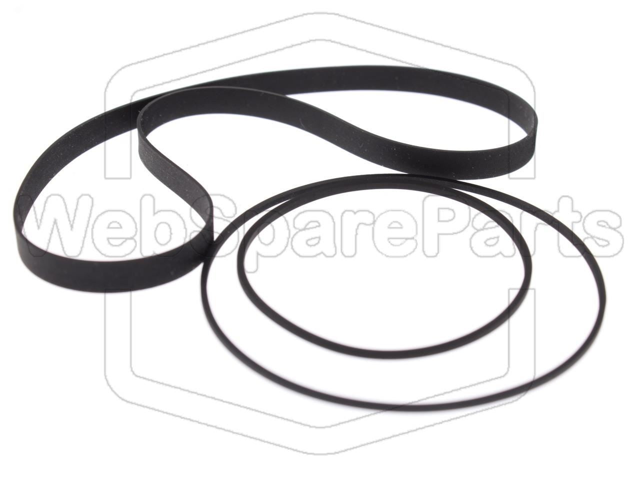 Kit de Correas para Pletina de Casete Estéreo Aiwa AD-6600