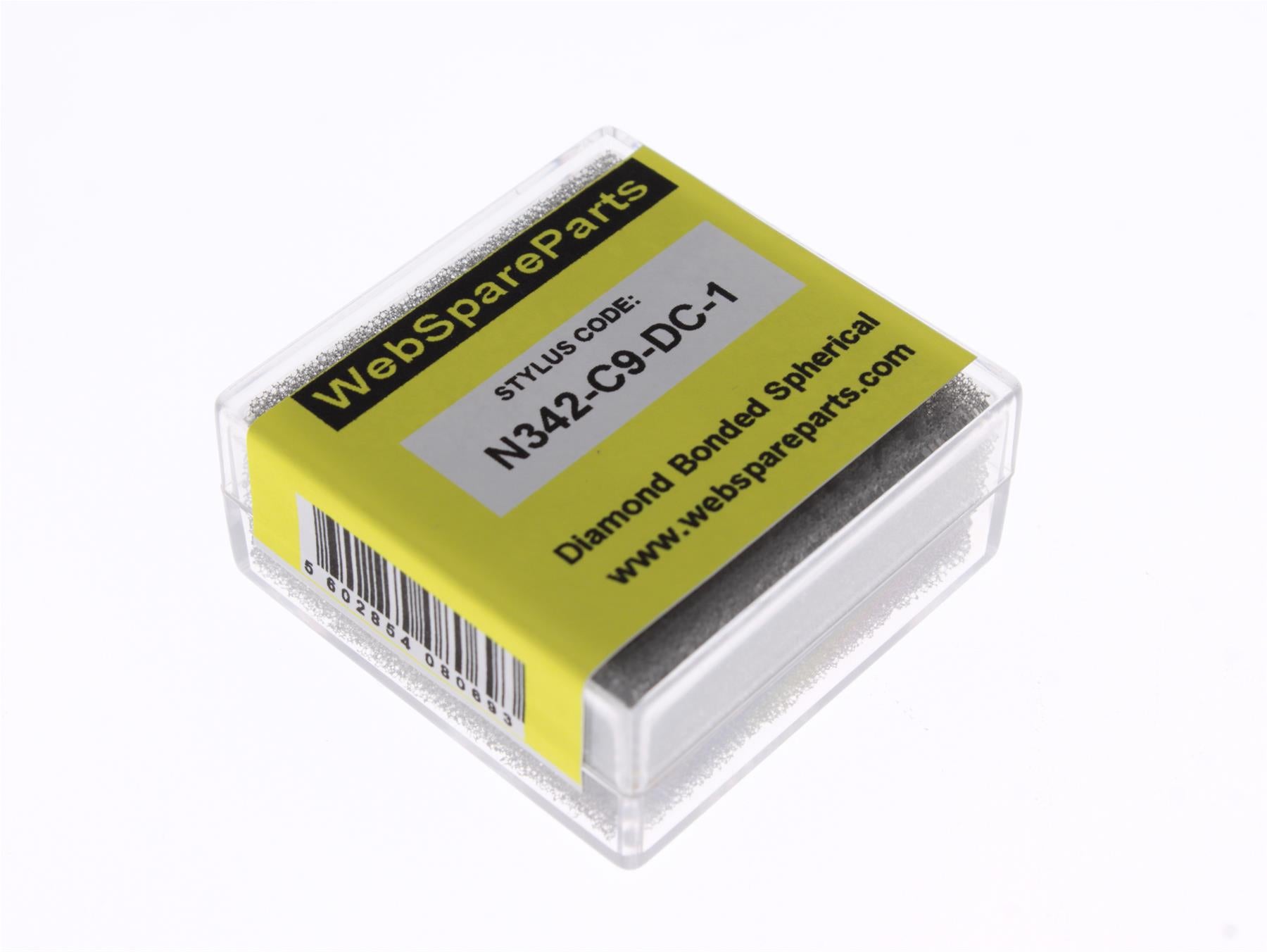 Aguja para tocadiscos N342-C9-DC-1 con punta esférica diamantada