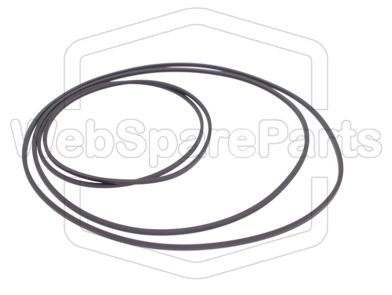 Kit de Correas para Platina de cassette doble Philips FW 46