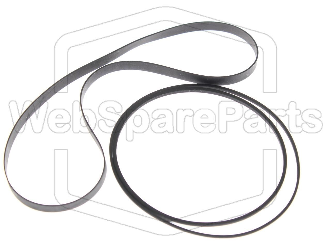 Kit de correas para pletina de casete – Sharp SC-1250 H