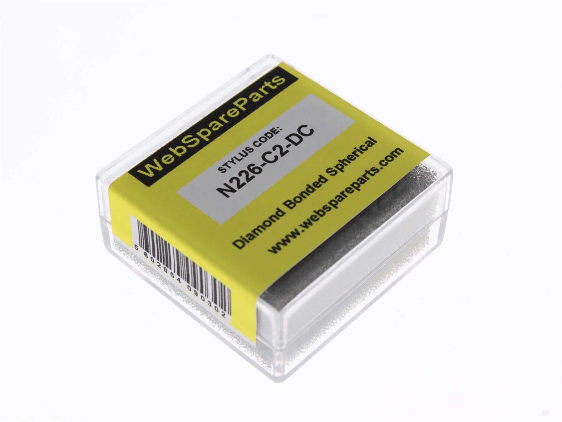 Aguja para tocadiscos N226-C2-DC con punta esférica diamantada