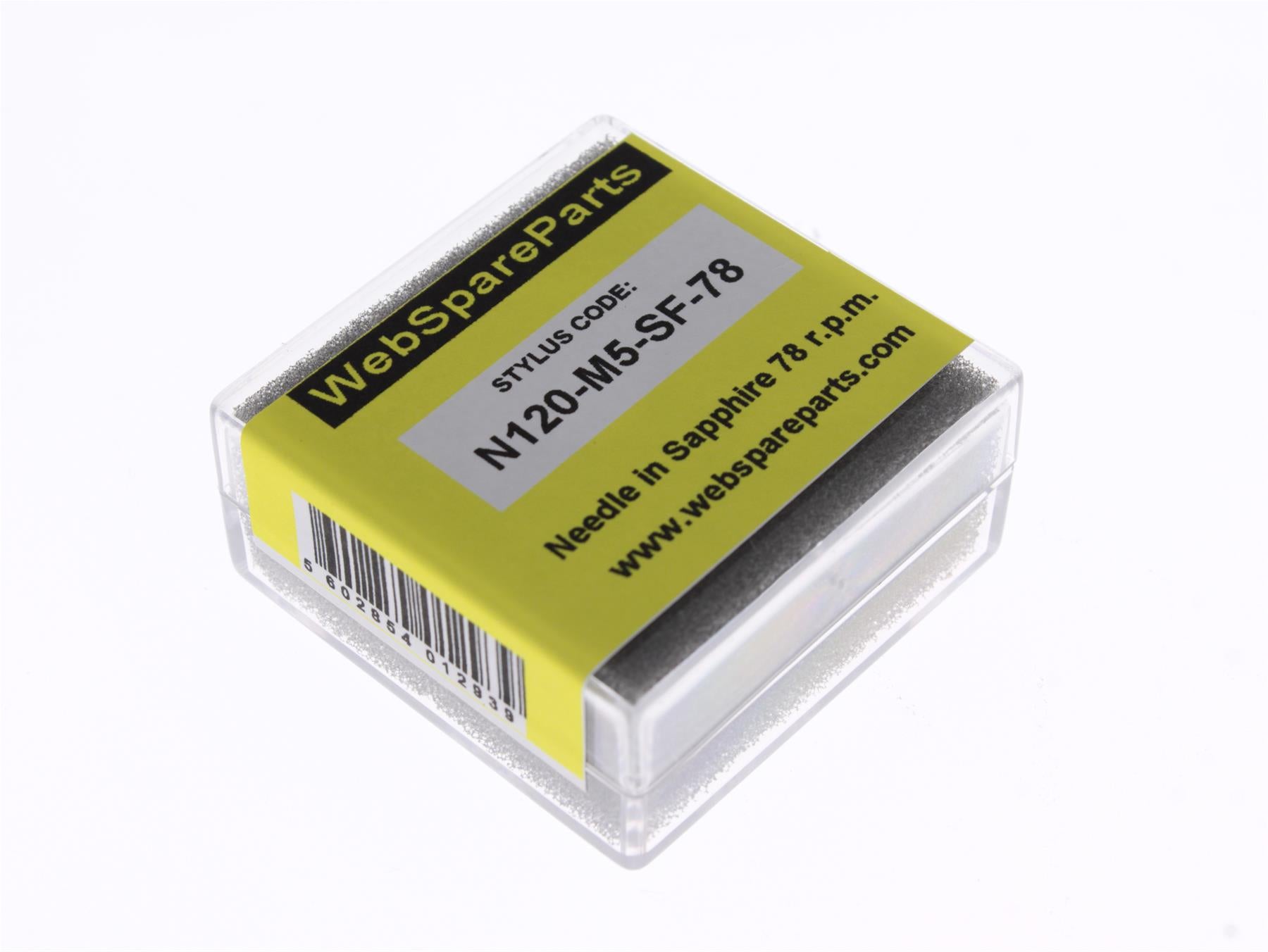 Aguja para tocadiscos N120-M5-SF-78 en zafiro (78 r.p.m)