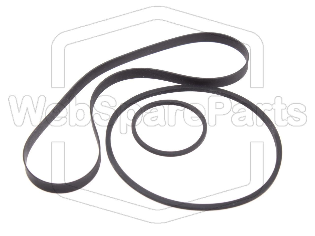 Kit de Correas para Pletina de Casete Estéreo Denon DRS-810