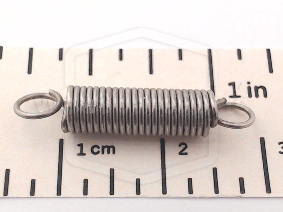 Muelle de extensión Ø = 4.7mm x TL = 14mm x TK = 1.02mm