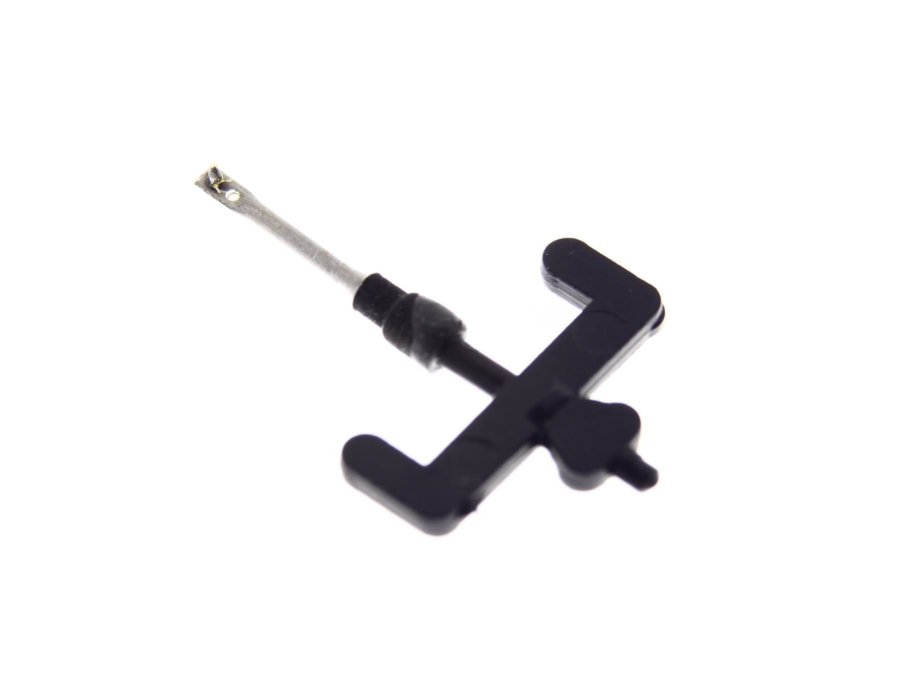 Aguja para tocadiscos N225-C0-DC-S2 con punta esférica diamantada (doble)