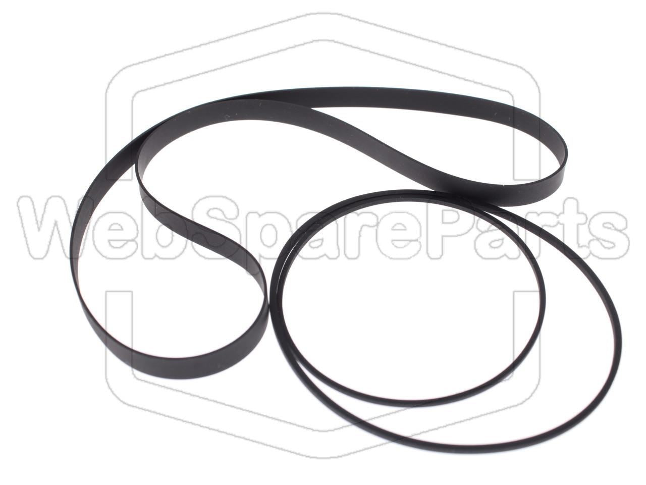 Belt Kit for Cassette Deck Bang & Olufsen Beocenter 4600