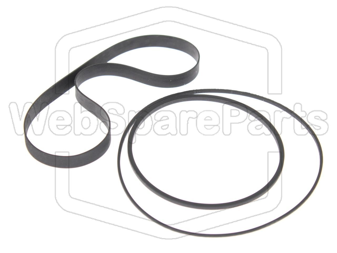 Kit de Correas para Pletina de Casete Estéreo Akai HX-1