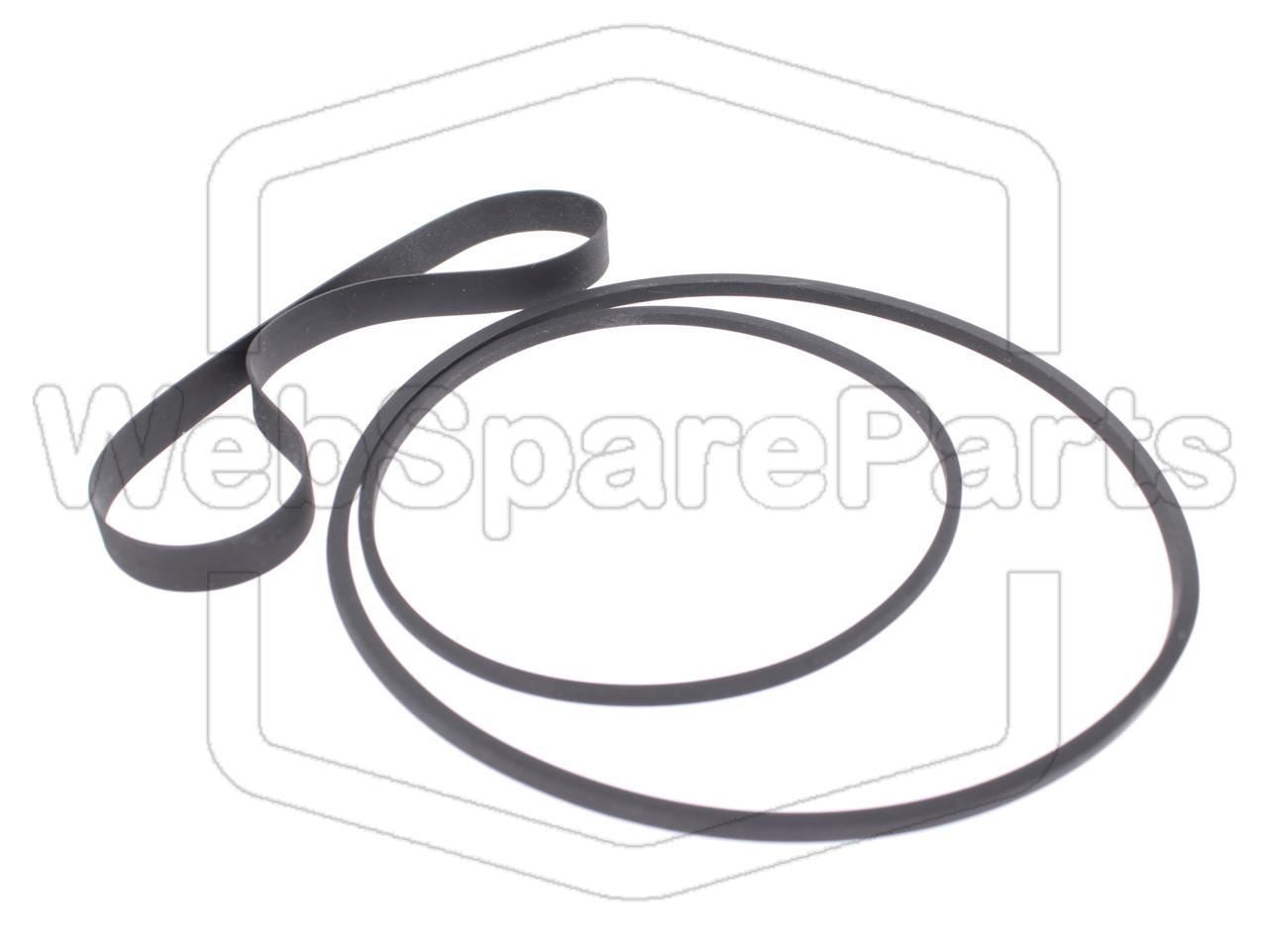 Kit de Correas para Grabadora de Video Sanyo VTC-5500 Betamax