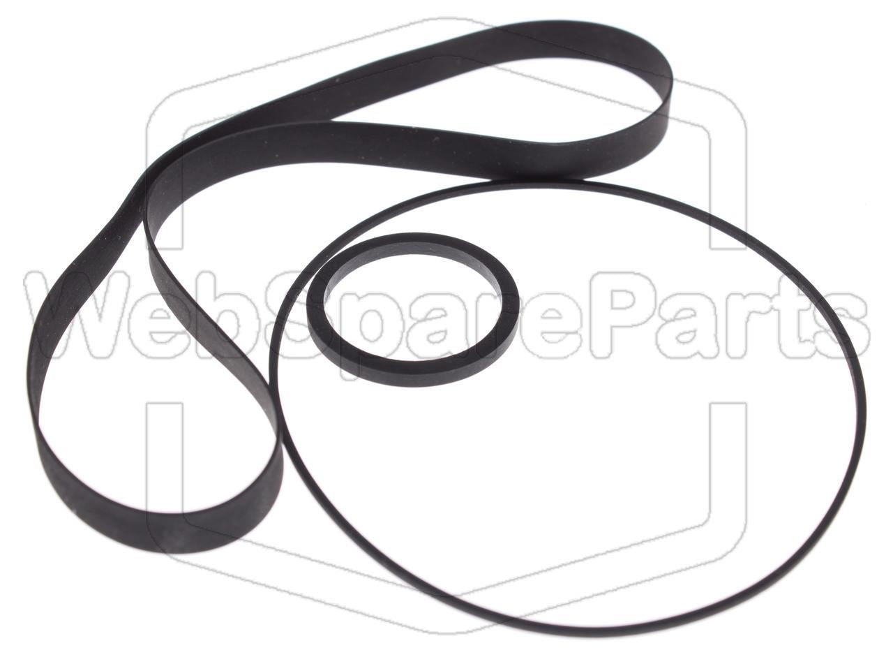 Kit de correas para videograbador – NEC PVC-766 Betamax