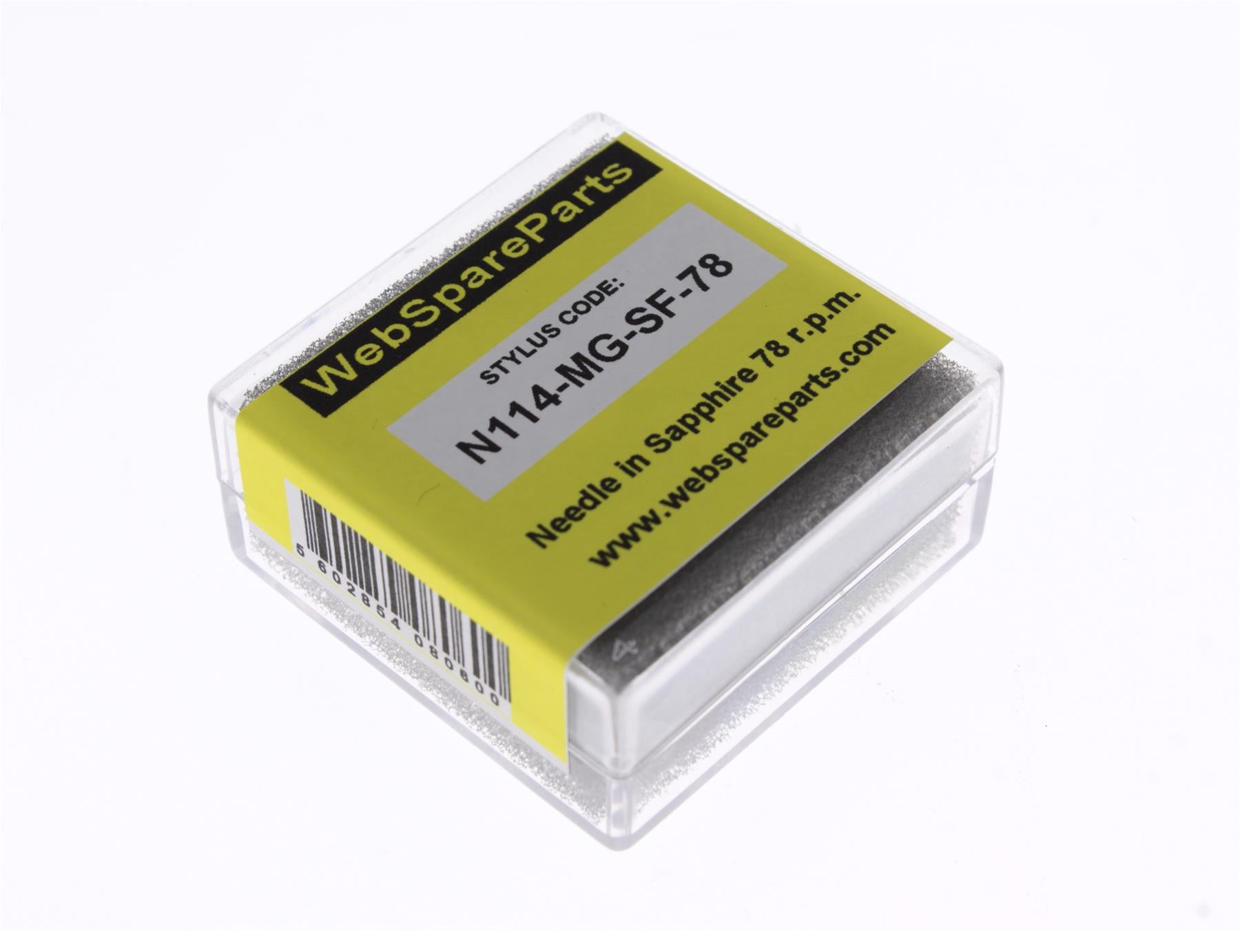 Aguja para tocadiscos N114-MG-SF-78 en zafiro (78 r.p.m)