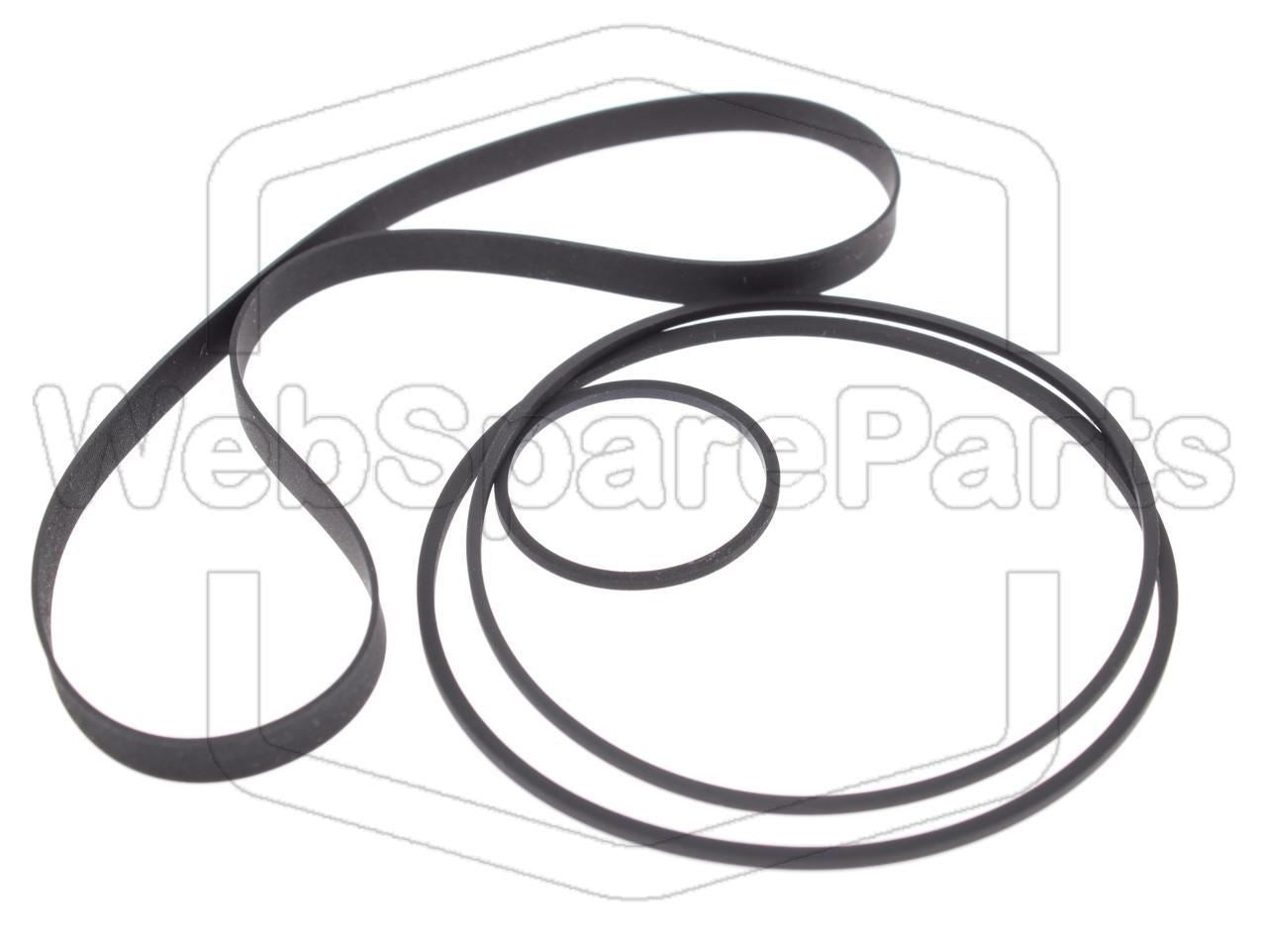 Kit de Correas para Pletina de Casete Estéreo Aiwa AD-R30