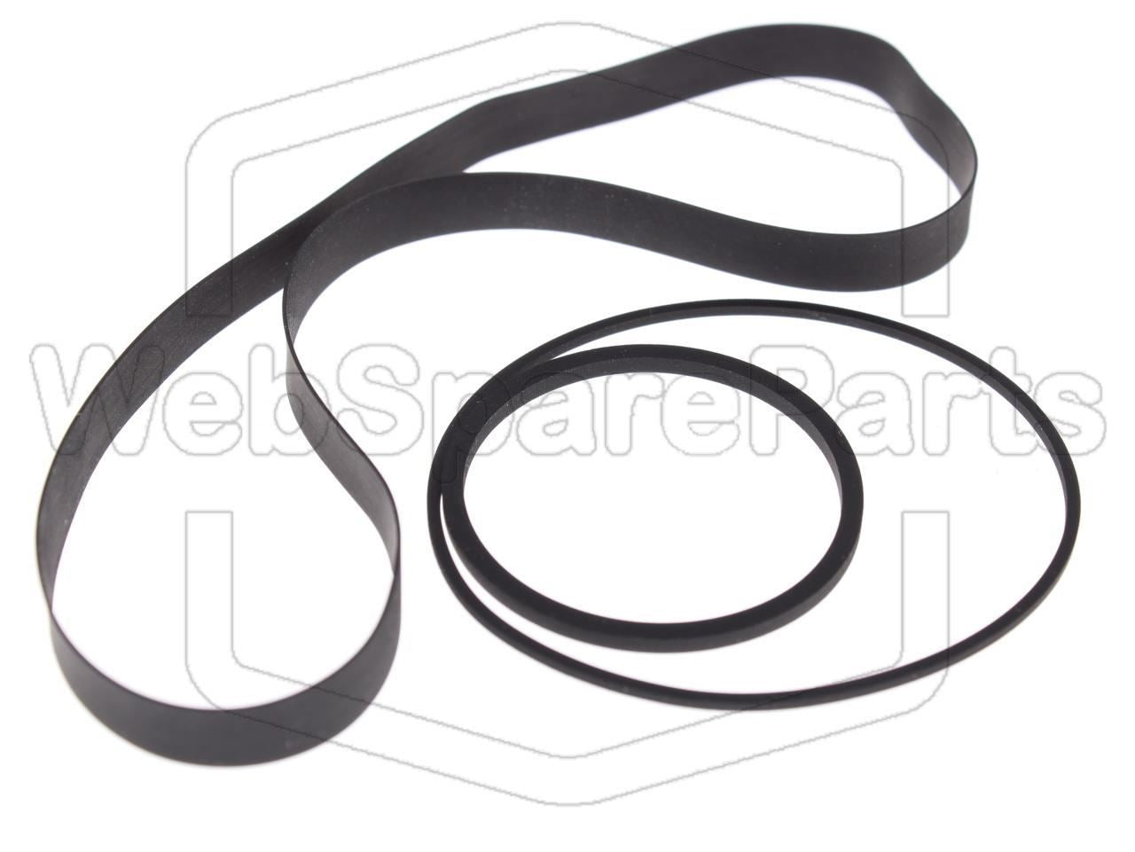 Belt Kit For Video Cassette Recorder Nordmende V-550 Portable