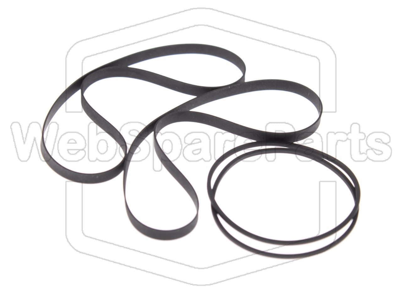 Kit de correas para pletina de doble casete – Kenwood KX-W6070
