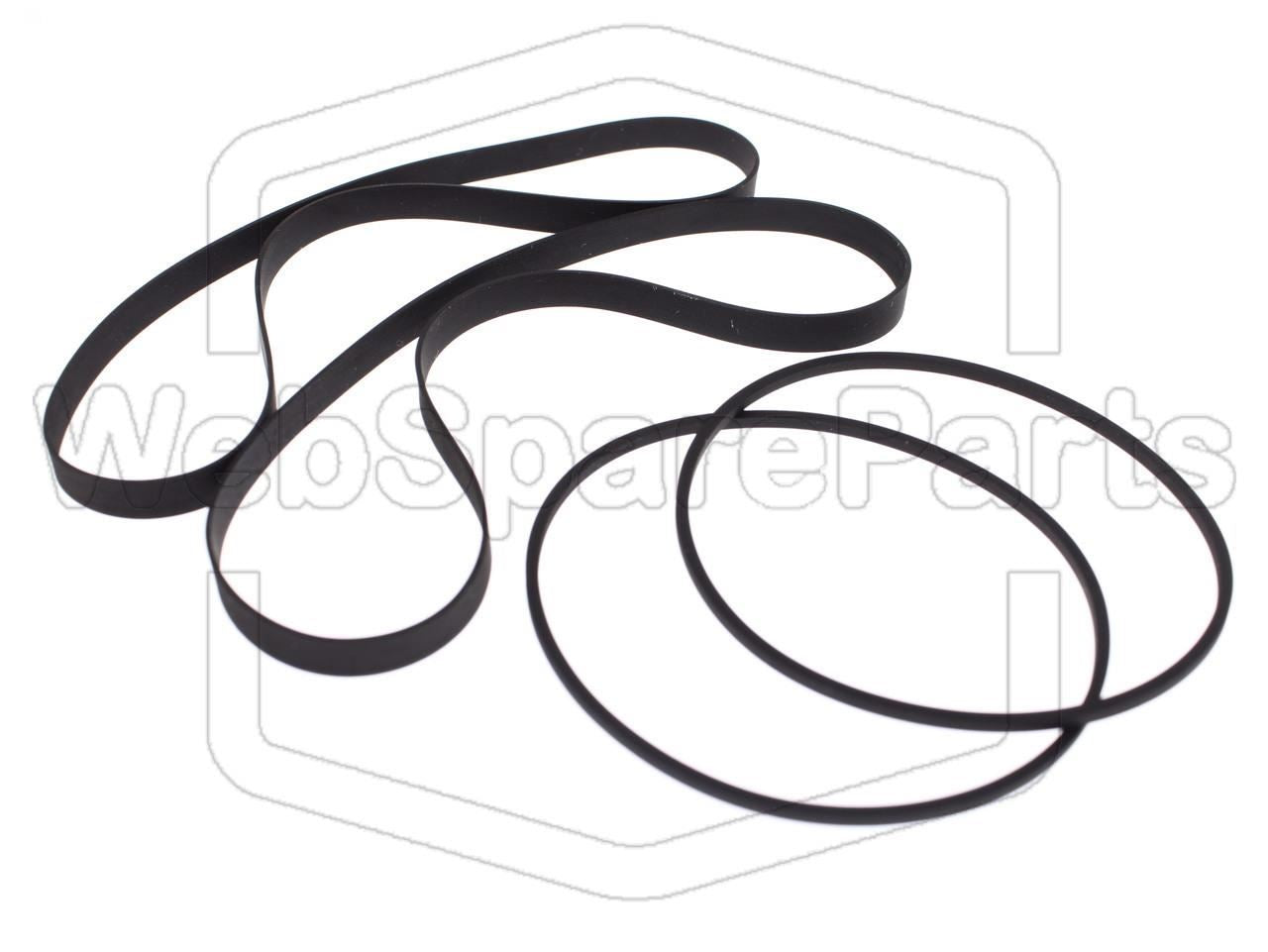 Kit de correas para pletina de doble casete – Pioneer CT-W603R
