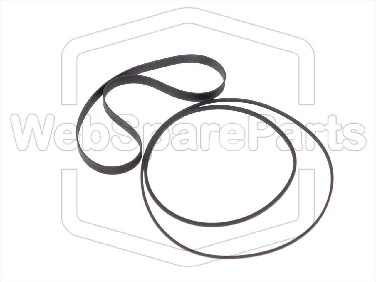 Kit de Correas para Pletina de Casete Aiwa AD-F500 (Version 1)