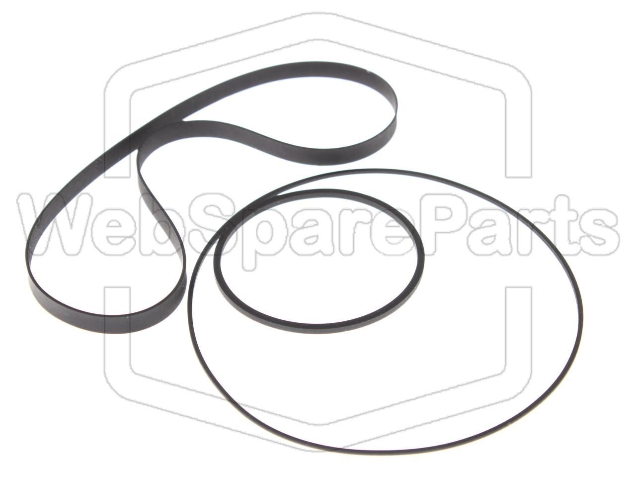 Kit de Correas para Pletina de Casete Estéreo Sony TC-FX3030